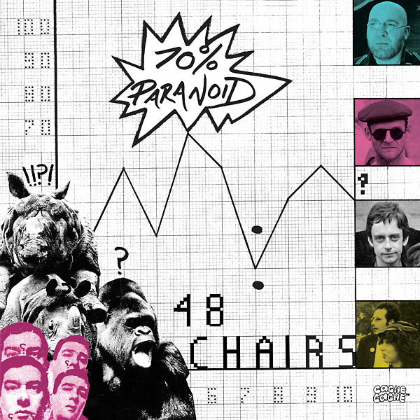 48 CHAIRS - 70% Paranoid Vinyl LP