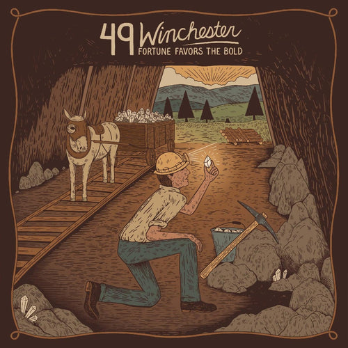 49 Winchester - Fortune Favors the Bold Vinyl LP Jacket
