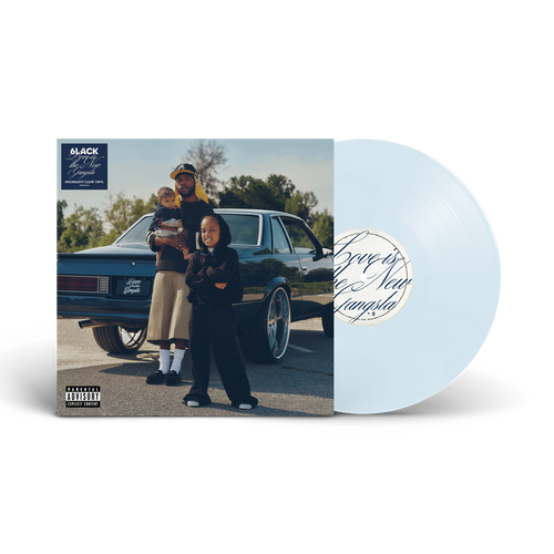 6lack - Love Is The New Gangsta (Alternate Cover) [Moonlight Clear Vinyl] Vinyl