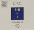 A Certain Ratio - Live America 1985 CD CD
