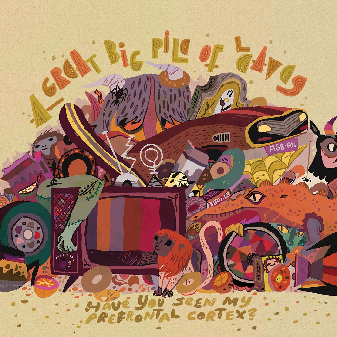 A Great Big Pile of Leaves - Have You Seen My Prefrontal Cortex? (TRI-STRIPE VINYL) Vinyl LP Tri Stripe Vinyl