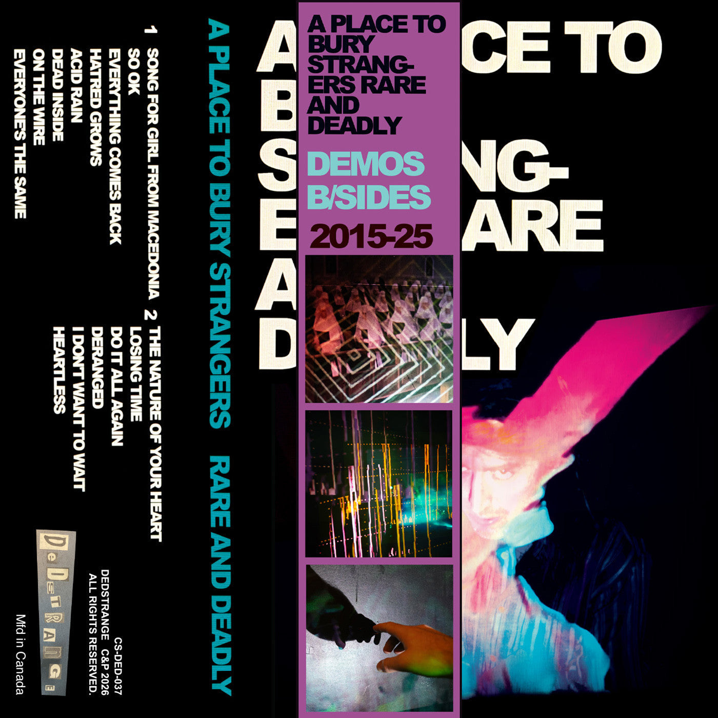 A Place To Bury Strangers - Rare And Deadly Cassette