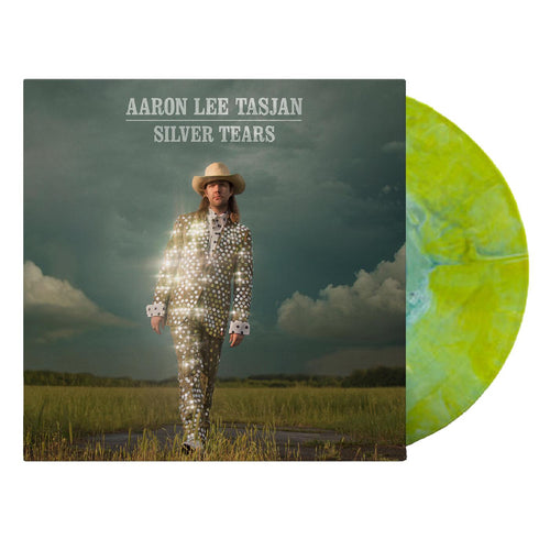 Aaron Lee Tasjan - Silver Tears ("SEQUIN" SWIRL VINYL) Vinyl LP Sequin Swirl Color Vinyl. First time color pressing