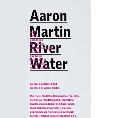 AARON MARTIN - River Water CD CD