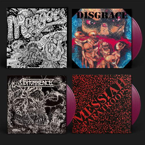 Abhorrence - Maggots: Original Artyfacts From The First Finnish Death Metal Era Part I (Box Set) [Violet] [3LP] Vinyl