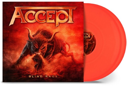 Accept - Blind Rage - Neon Orange (Indie Exclusive) Vinyl