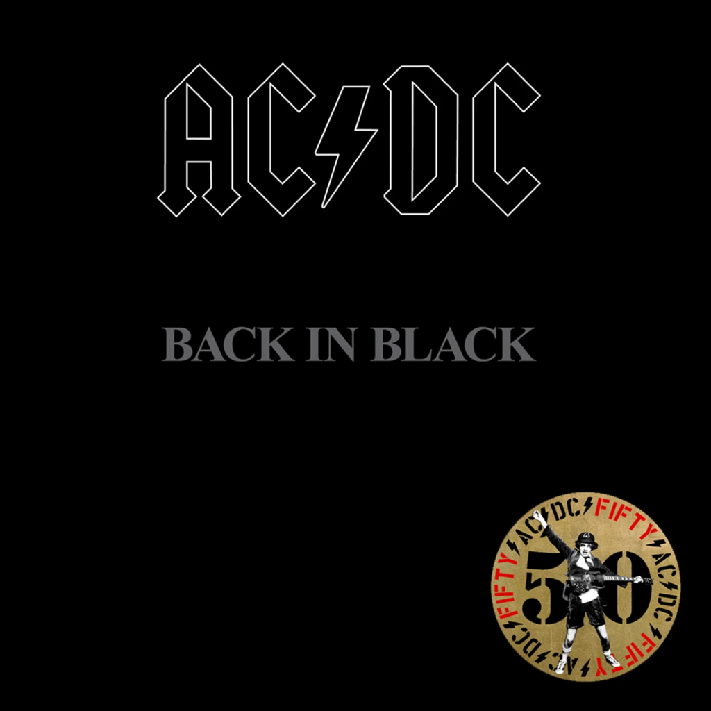 AC/DC - Back In Black (50th Anniversary Edition, Gold Color Vinyl) Vinyl