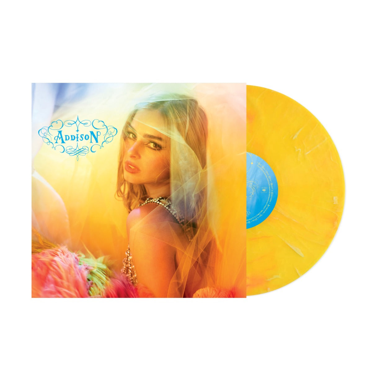 Addison Rae - Addison (Yellow Marble Vinyl) Vinyl