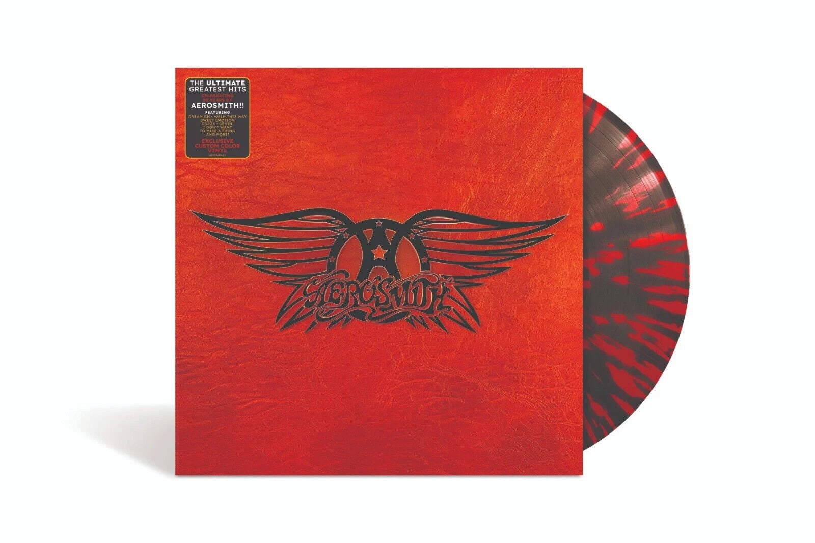 Aerosmith - Greatest Hits [Black Ice/Translucent Red 2LP] Vinyl