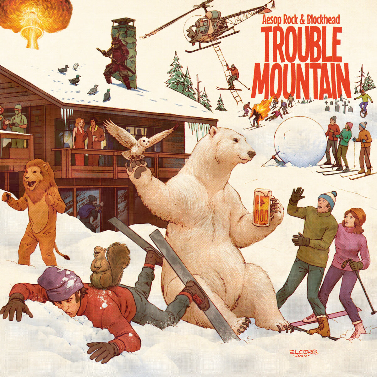 Aesop Rock & Blockhead - Trouble Mountain [Explicit Content] (2 Lp's) Vinyl