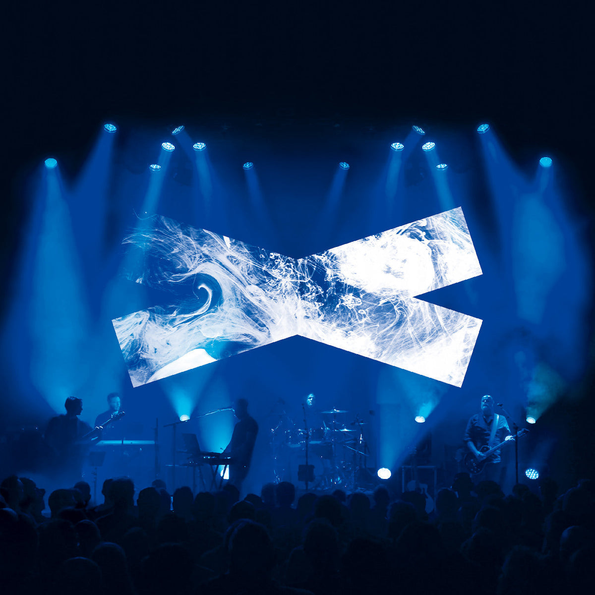 Airbag - Dysphoria (Live In The Netherlands) (White/Blue Marble Vinyl) Vinyl