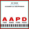 AKI TAKASE & ALEXANDER VON SCHLIPPENBACH - Four Hands Piano Pieces Vinyl LP