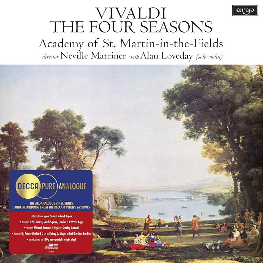Alan Loveday/Academy of St. Martin in the Fields/S - Vivaldi: The Four Seasons (Decca Pure Analogue Series) (Limited, 180G) [LP] Vinyl