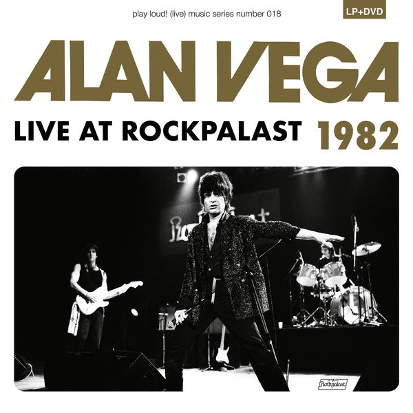 Alan Vega - Live at Rockpalast, 1982 + Alan Suicide: Collision Drive 2002 (a film by Lucía Palacios & Dietmar Post) Vinyl LP/DVD