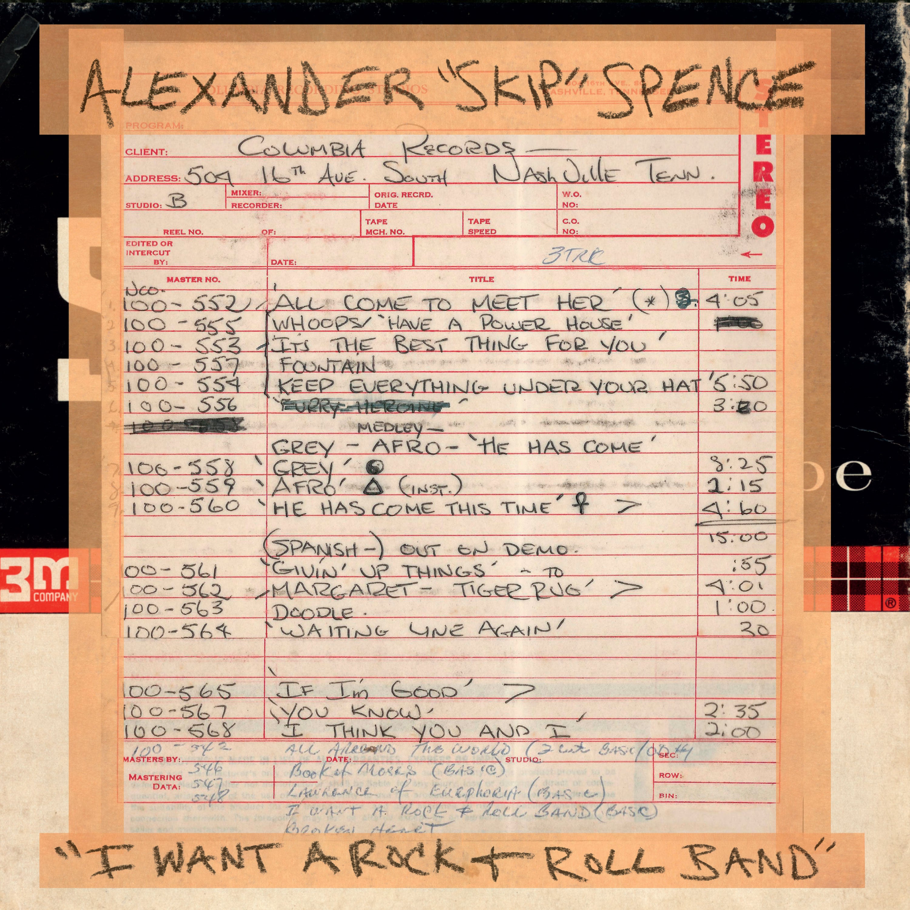 Alexander "skip" Spence - I Want A Rock & Roll Band / I Got A Lot To Say/Mary Jane Vinyl 7" Vinyl