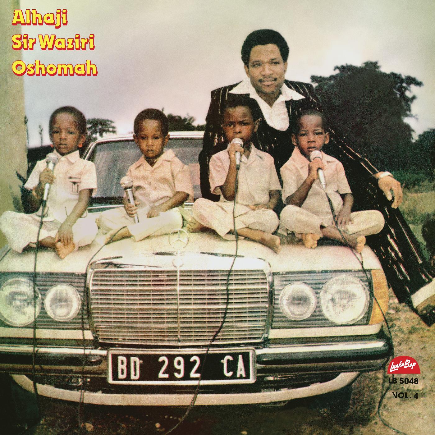 Alhaji Waziri Oshomah - Vol. 4 Vinyl LP