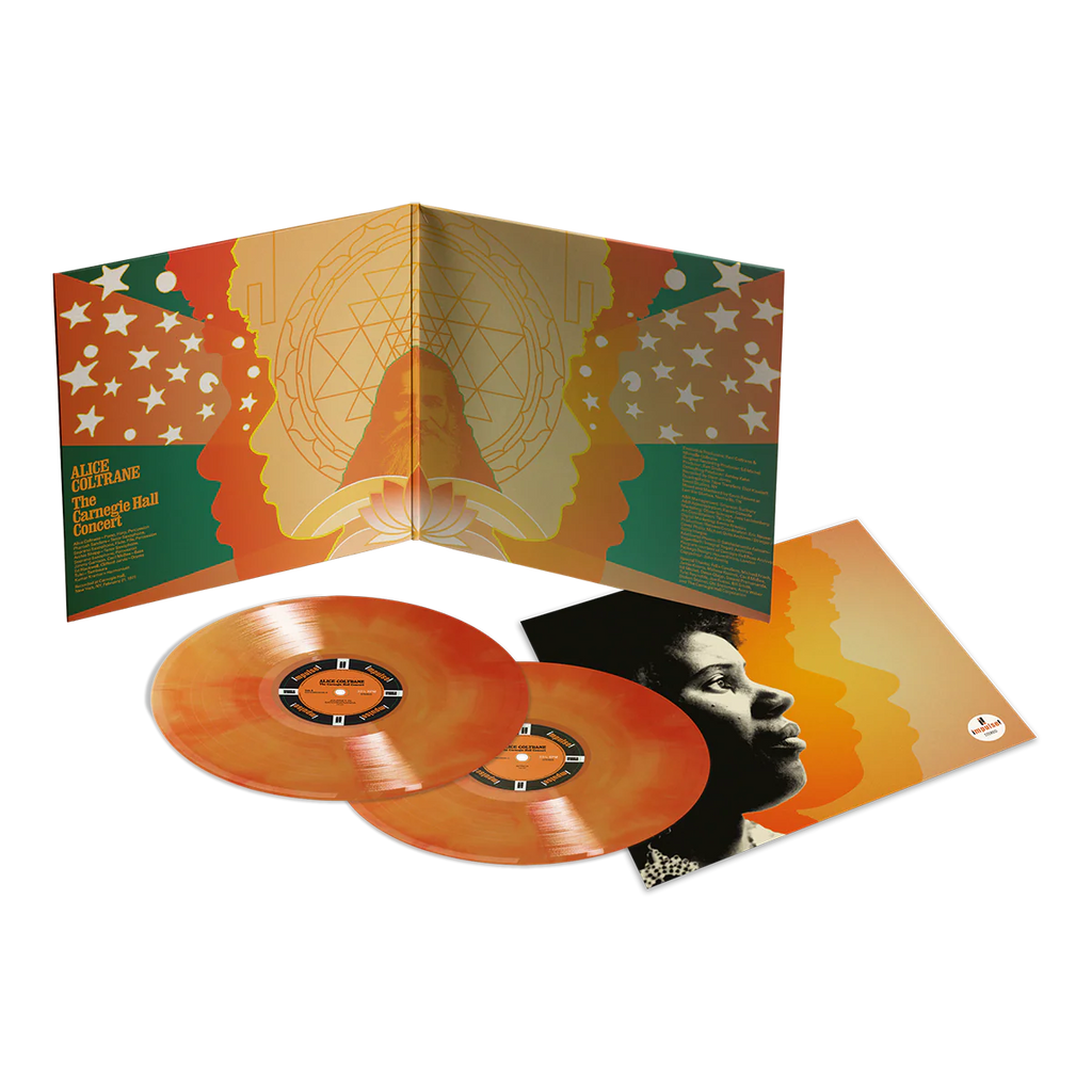 Alice Coltrane - The Carnegie Hall Concert (Limited Edition, Opaque Galaxy Orange Colored Vinyl) (2 Lp's) Vinyl