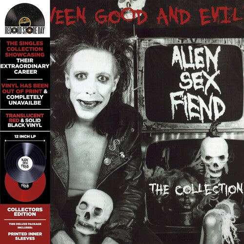Alien Sex Fiend - Between Good and Evil (Limited Edition, Translucent Red & Solid Black Colored Vinyl, Deluxe Edition, Remastered) (2 Lp's) Vinyl