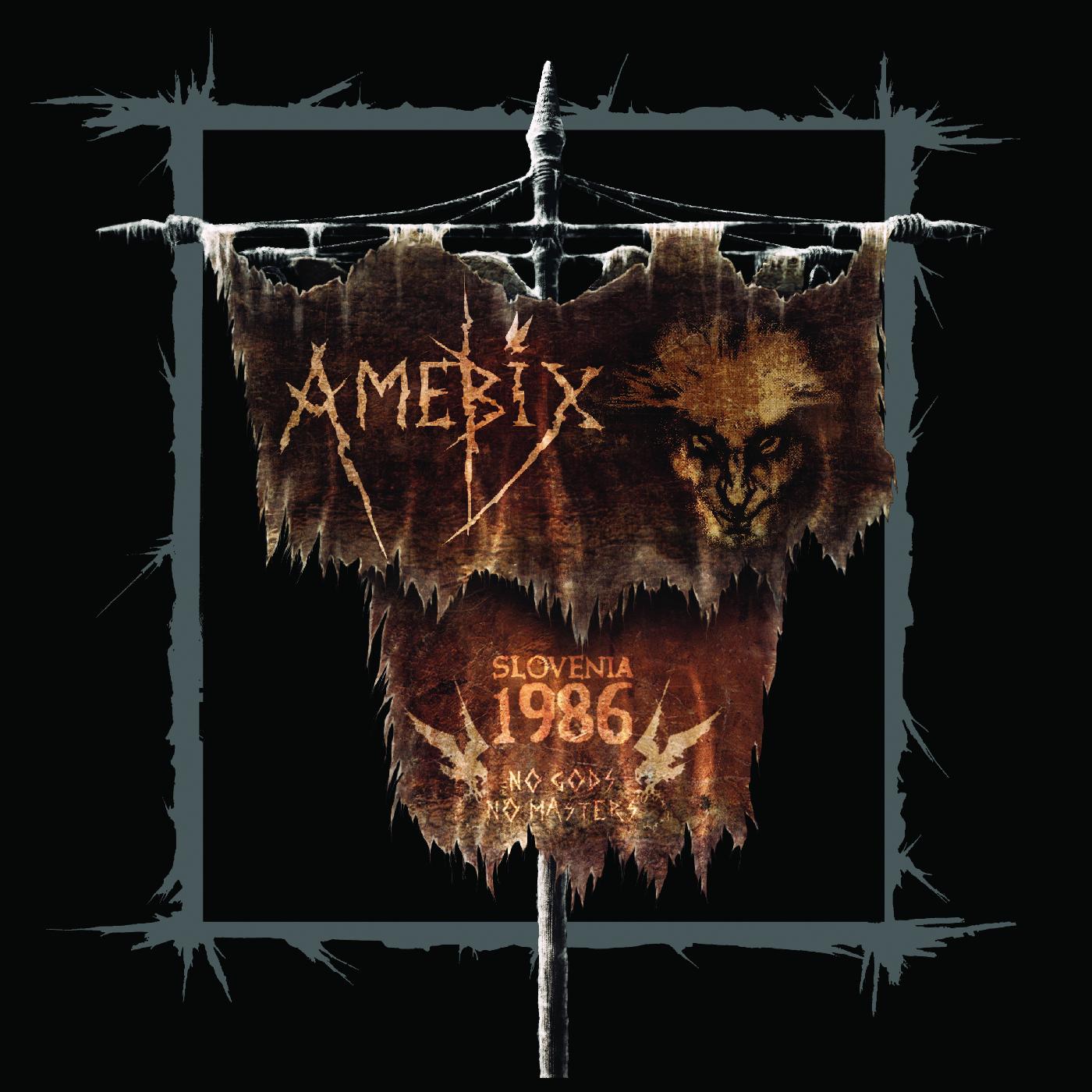 Amebix - Slovenia 86 (ORANGE VINYL) Vinyl LP Orange Vinyl