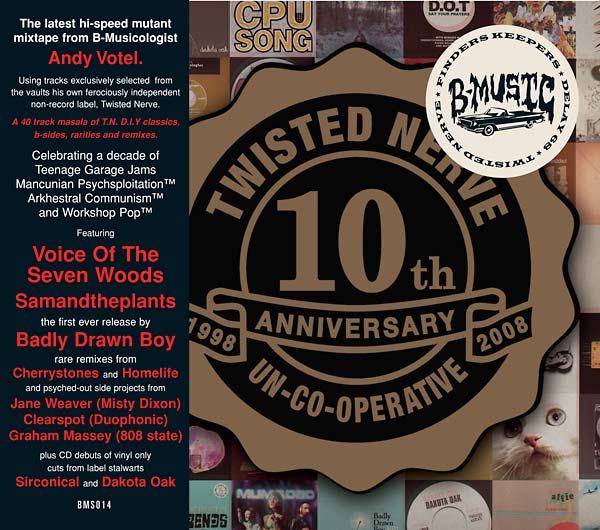ANDY VOTEL - Twisted Nerve 10th Anniversary Mix CD CD