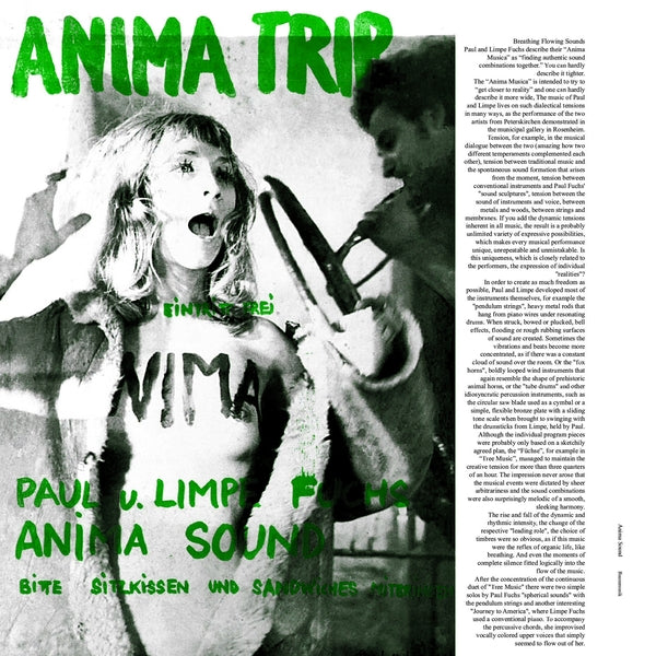 ANIMA SOUND - Baummusik [Lp] Vinyl