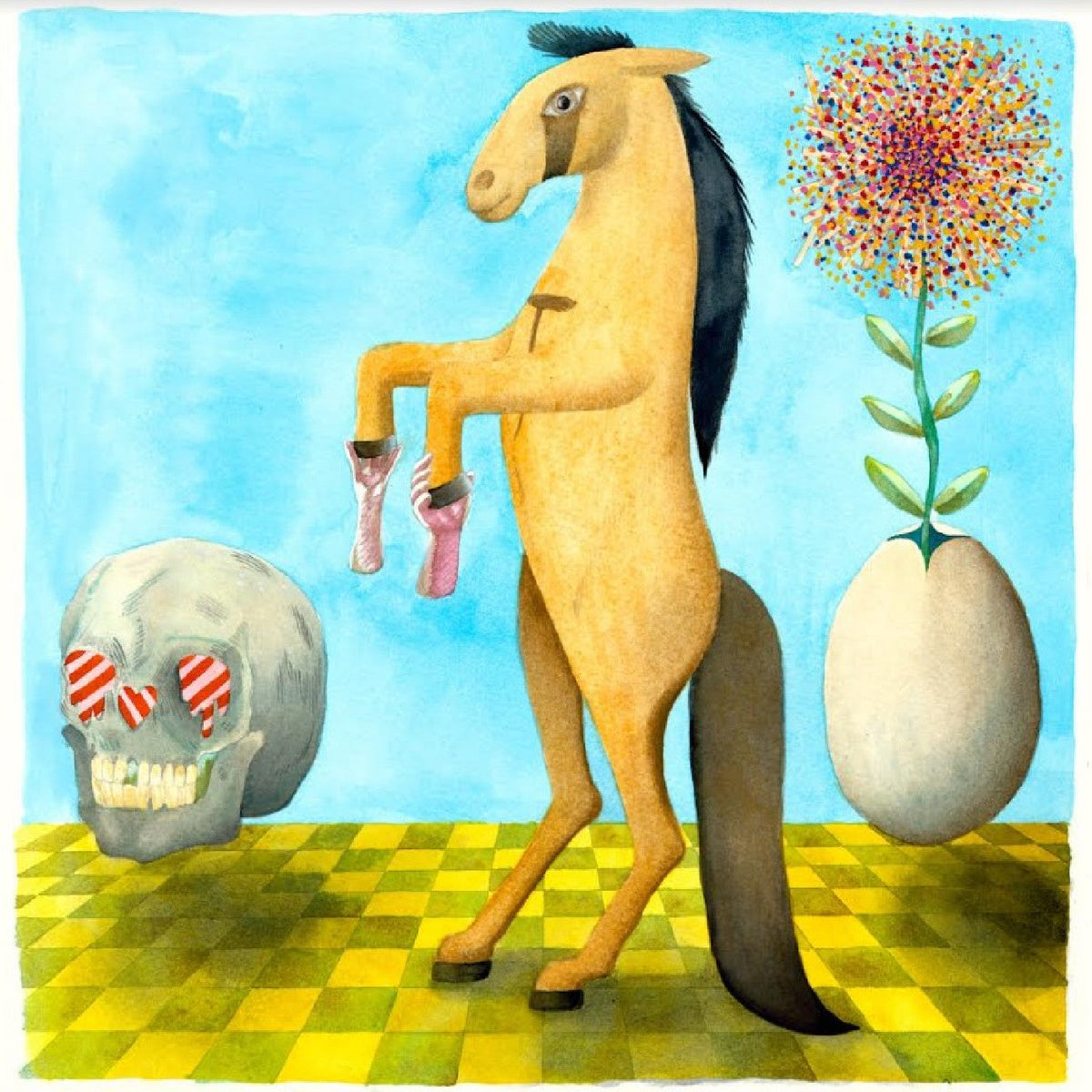 Anna Butterss - Mighty Vertebrate [Skull Vinyl] Vinyl