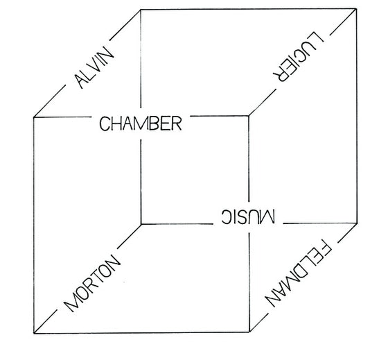 ANTHONY BURR AND CHARLES CURTIS - Chamber Music: Alvin Lucier & Morton Feldman CD