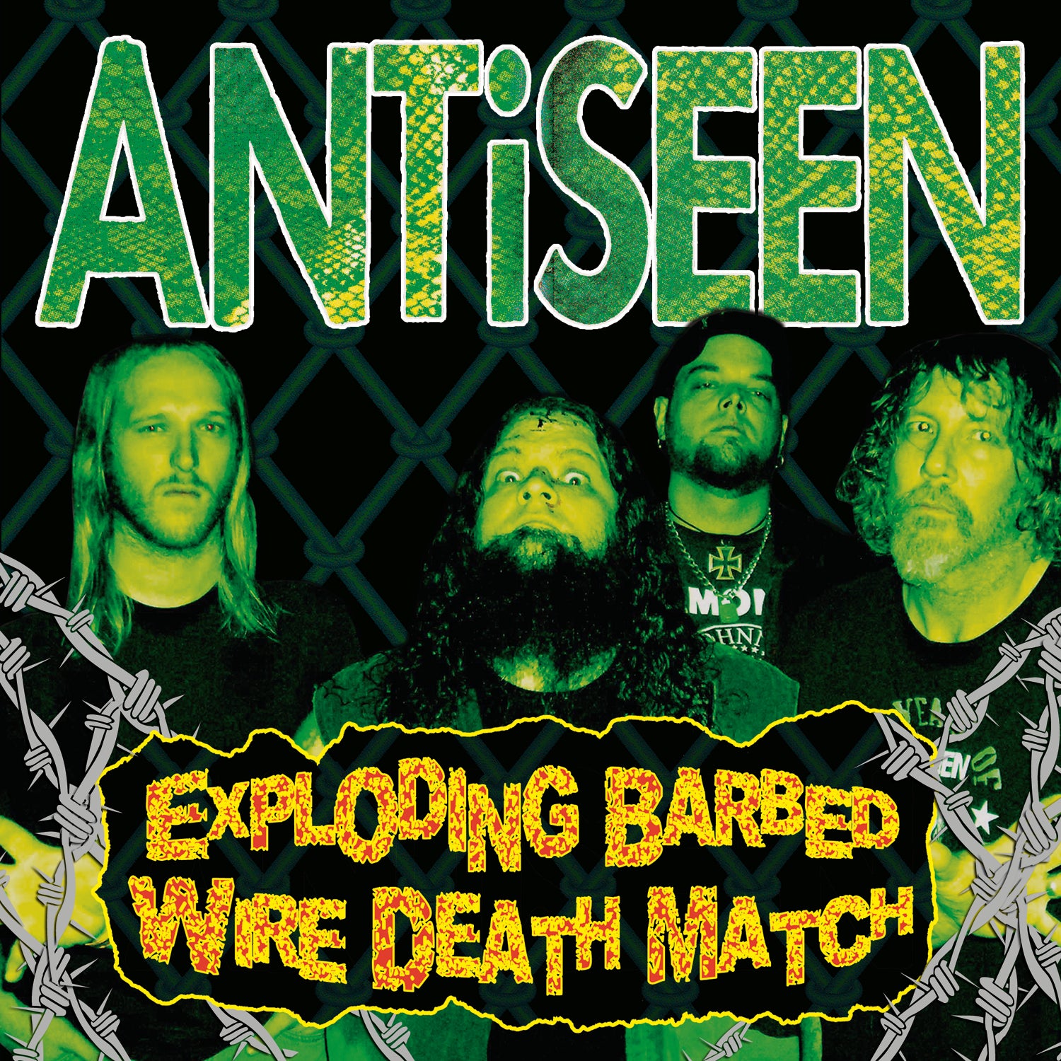 Antiseen - Exploding Barbed Wire Death Ma tch EP - 7 inch Vinyl 7 inch