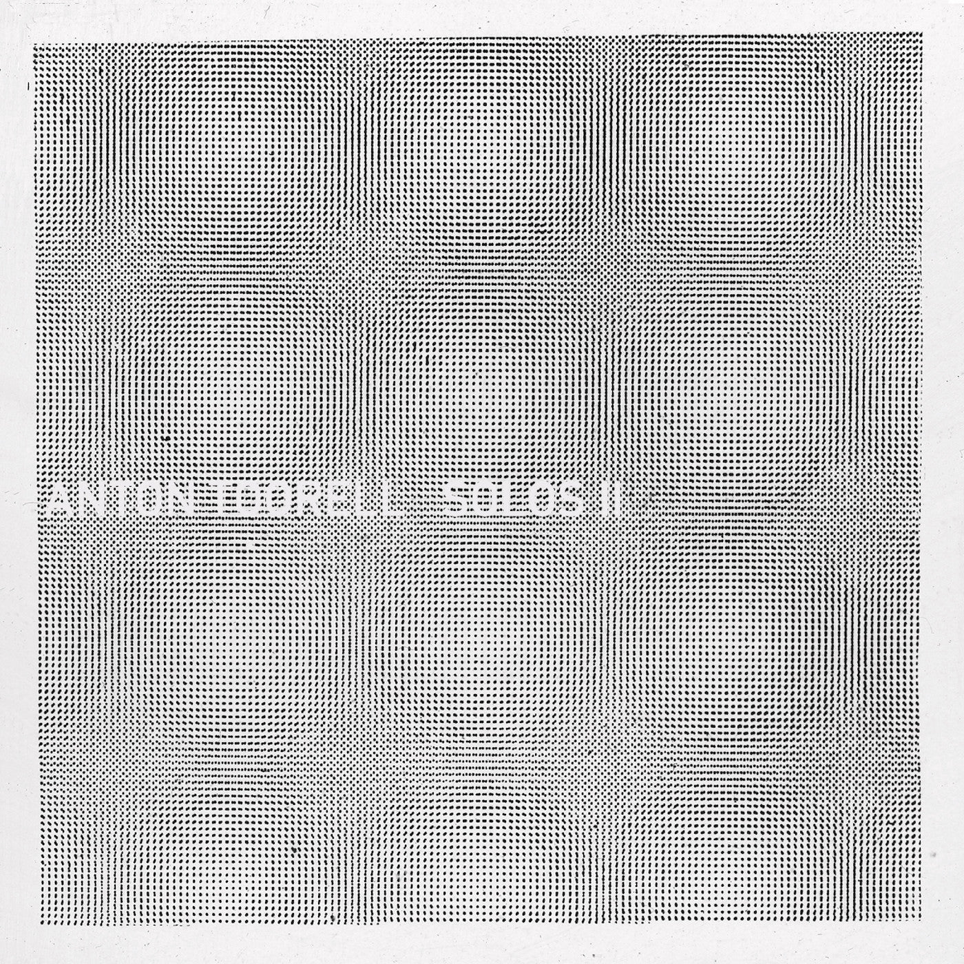 Anton Toorell - Solos Ii Vinyl