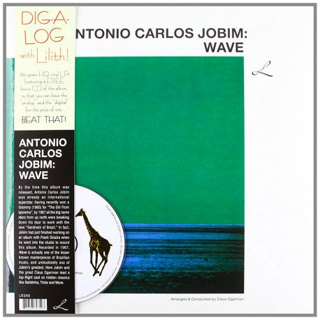 Antonio Carlos Jobim - Wave (180 Gram Vinyl) (Bonus Cd) [Import] Vinyl LP+CD