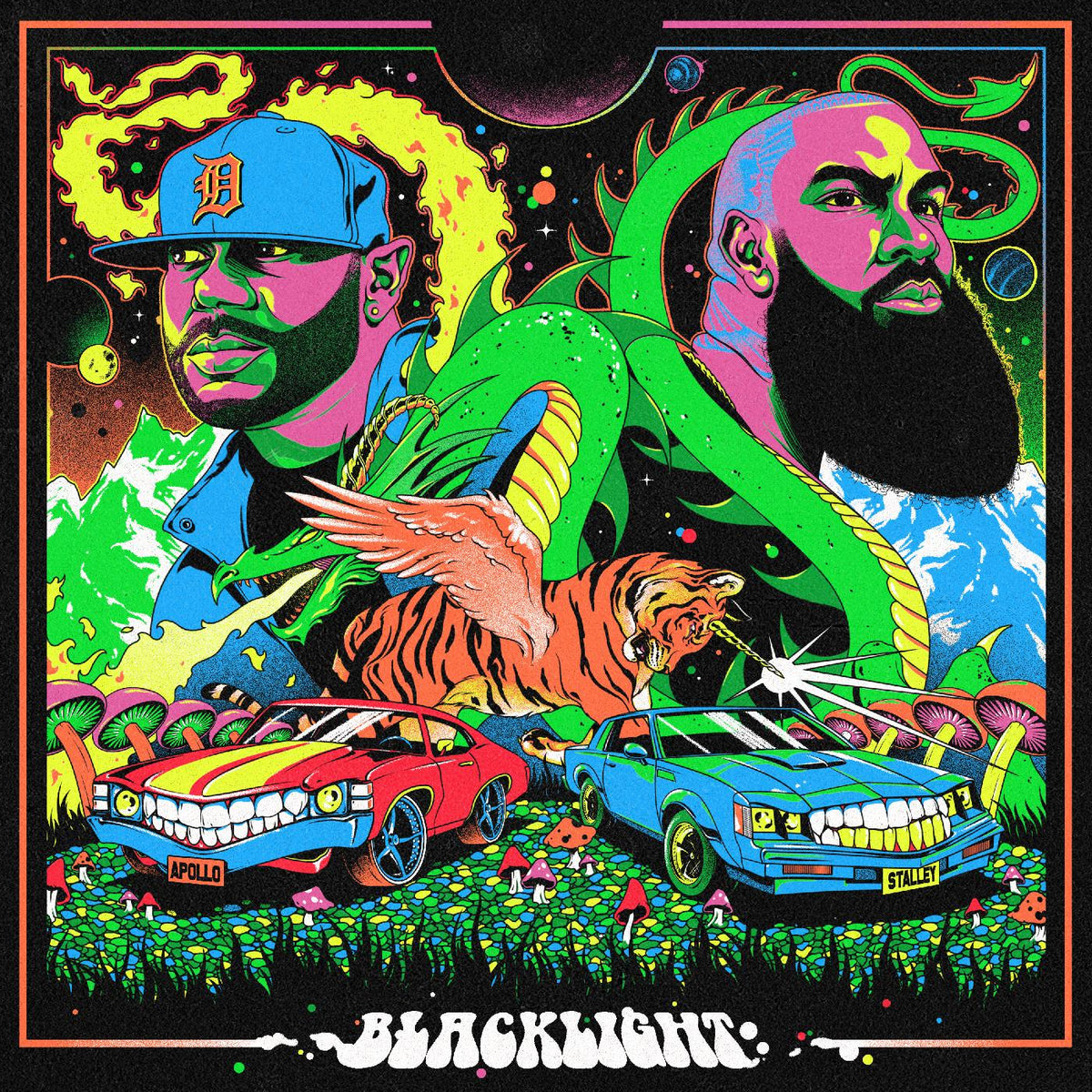 Apollo Brown & Stalley - Blacklight (Neon Green Vinyl) Vinyl
