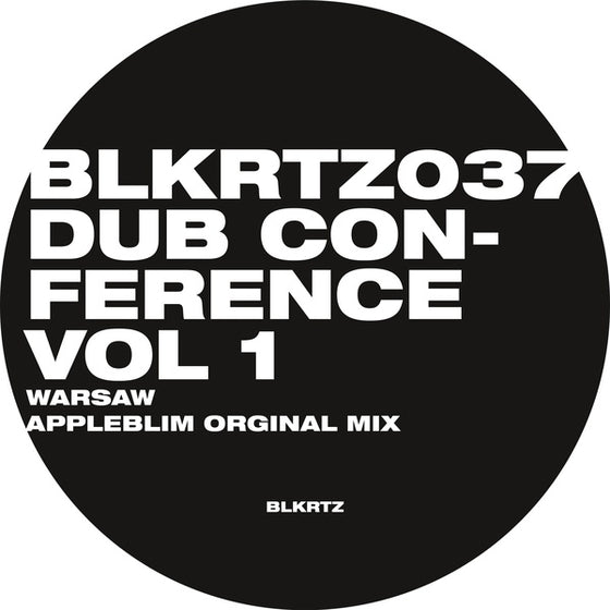 APPLEBLIM/DEADBEAT/SHACKLETON - Dub Conference Vol. 1 Vinyl 2LP