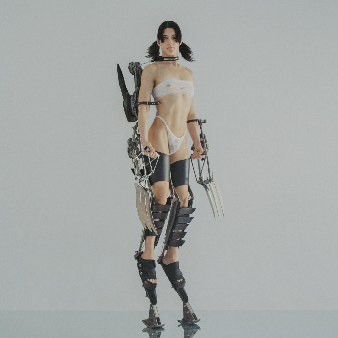 Arca - KiCk i Vinyl LP w gatefold sleeve (6mm spine), 16-pg 12 gloss booklet w original paintings by Arca