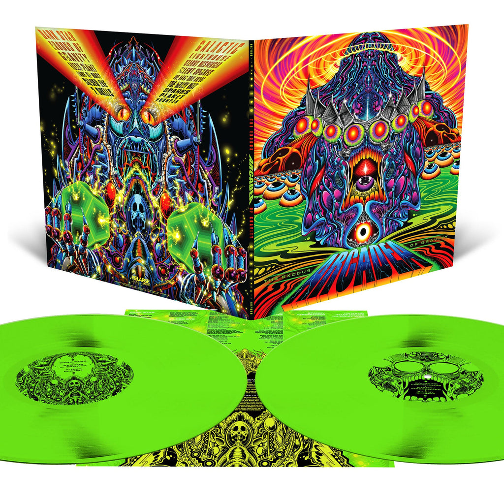 Arcadea - The Exodus Of Gravity (Neon Green Vinyl) [2LP] Vinyl