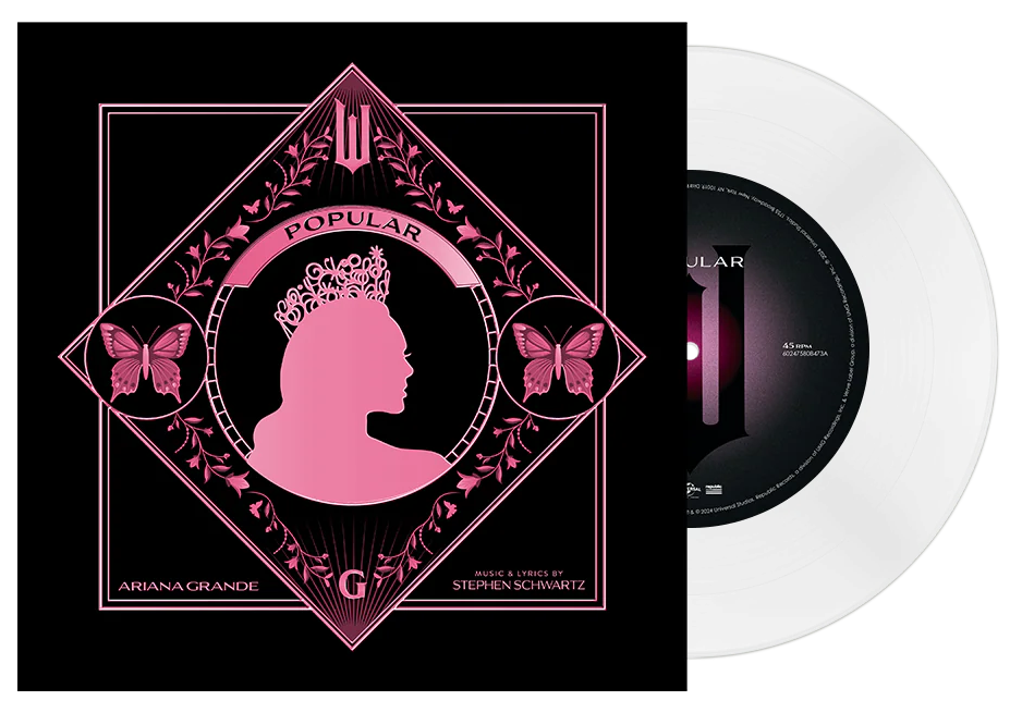 Ariana Grande - Popular (Wicked: The Soundtrack) (Limited Edition, Clear Vinyl) (7" Single) Vinyl