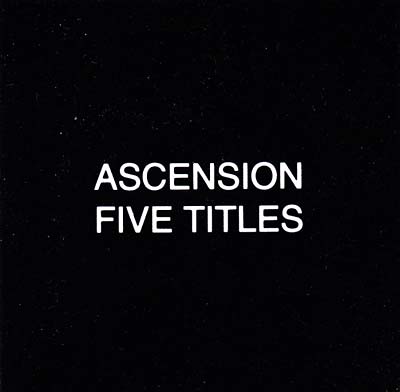 ASCENSION - Five Titles CD