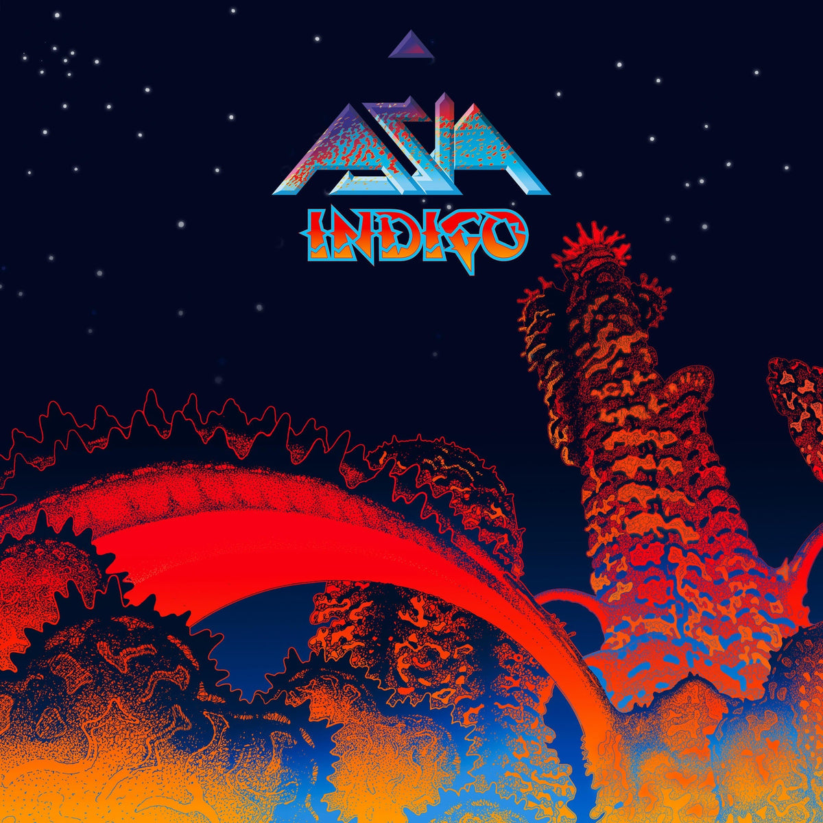 Asia - Indigo (Indie Exclusive, Orange/ Blue Splatter Colored Vinyl) (2 Lp's) Vinyl