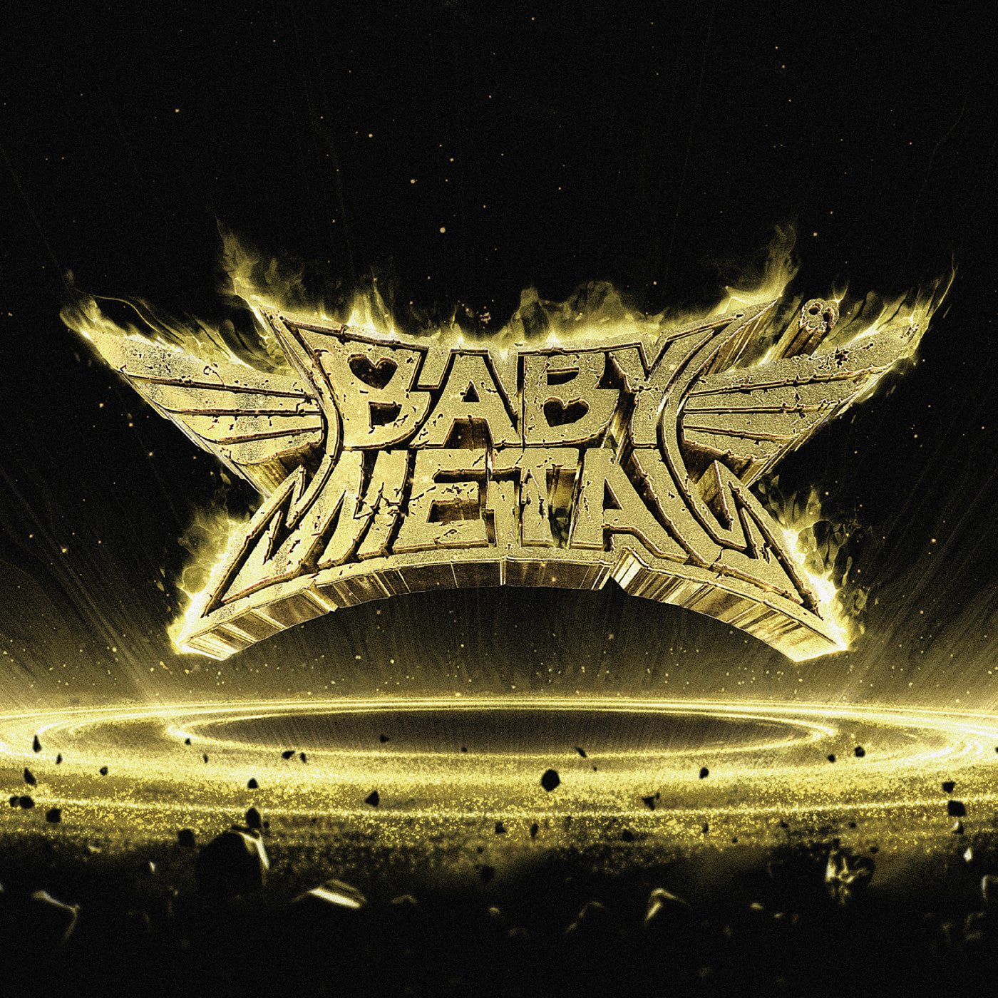 Babymetal - Metal Resistance (Gold & Black Splatter Vinyl) Vinyl