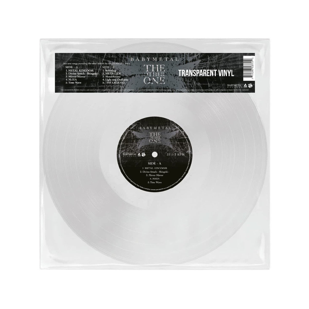 Babymetal - The Other One (Transparent Vinyl) Vinyl
