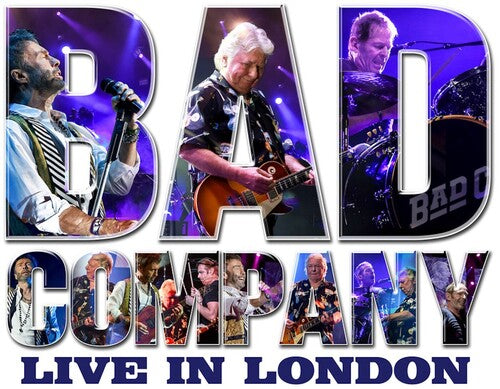 Bad Company - Live in London (Blue Colored Vinyl) (2 Lp's) Vinyl