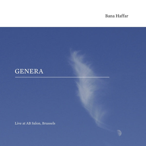 BANA HAFFAR - Genera: Live at AB Salon, Brussels CD CD