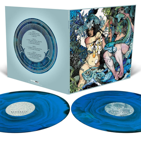 Baroness - Blue Record (Cyan Blue, Milky Clear and Black Ripple Effect Colored Vinyl) (2 Lp's) Vinyl