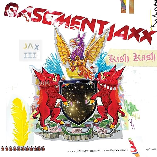 Basement Jaxx - Kish Kash (Colored Vinyl, Red, White) Vinyl 2LP Red & White Vinyl