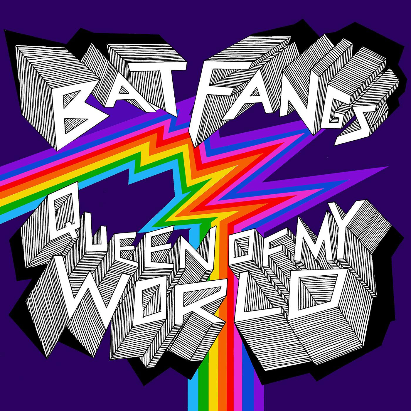 Bat Fangs - Queen Of My World Vinyl LP [w/ download card]