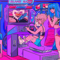Beach Bunny - Blame Game (Extended Play) Vinyl LP Hot Pink Vinyl, Sticker Sheet