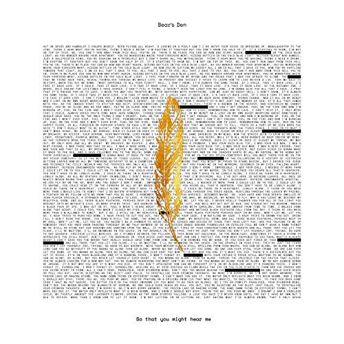 Bear's Den - So that you might hear me [LP] Vinyl