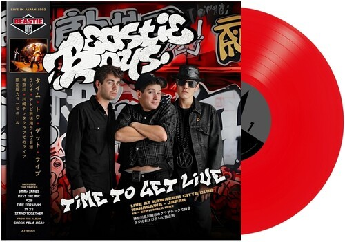 Beastie Boys - Time To Get Live: Japan 1992 (Indie Exclusive, Red Colored Vinyl, Limited Edition) Vinyl
