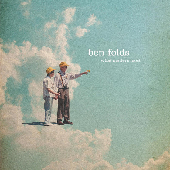 Ben Folds - What Matters Most (Seaglass Blue Vinyl) Vinyl LP Seaglass Blue Vinyl, Autographed, Gatefold Sleeve, Limited Edition