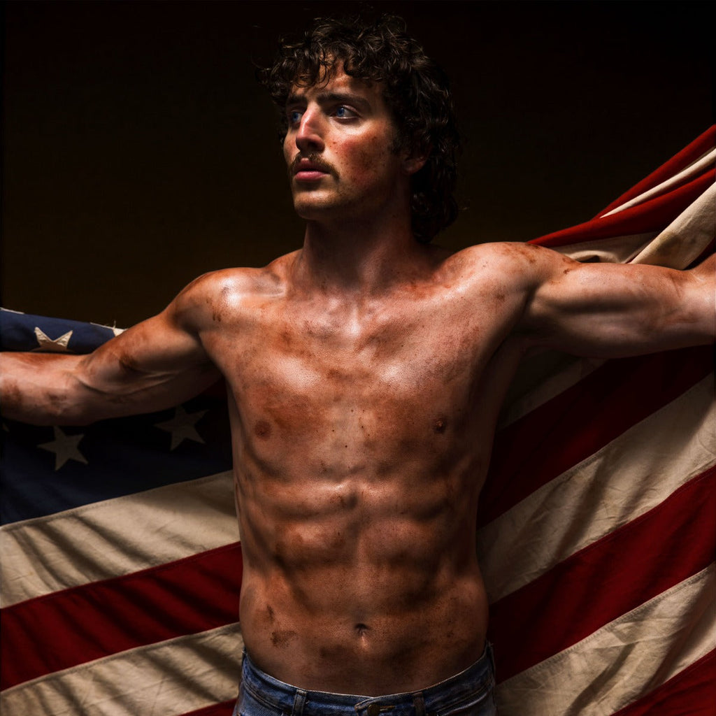 Benson Boone - American Heart (Red, White, And Blue Marble Vinyl) Vinyl