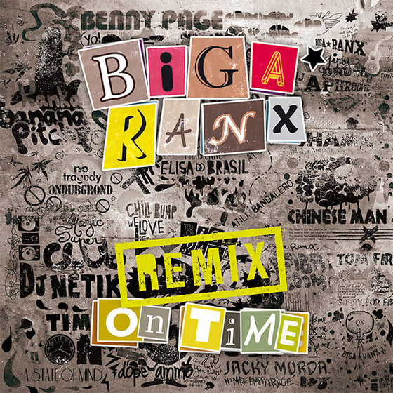 BIGA RANX - On Time Remix CD